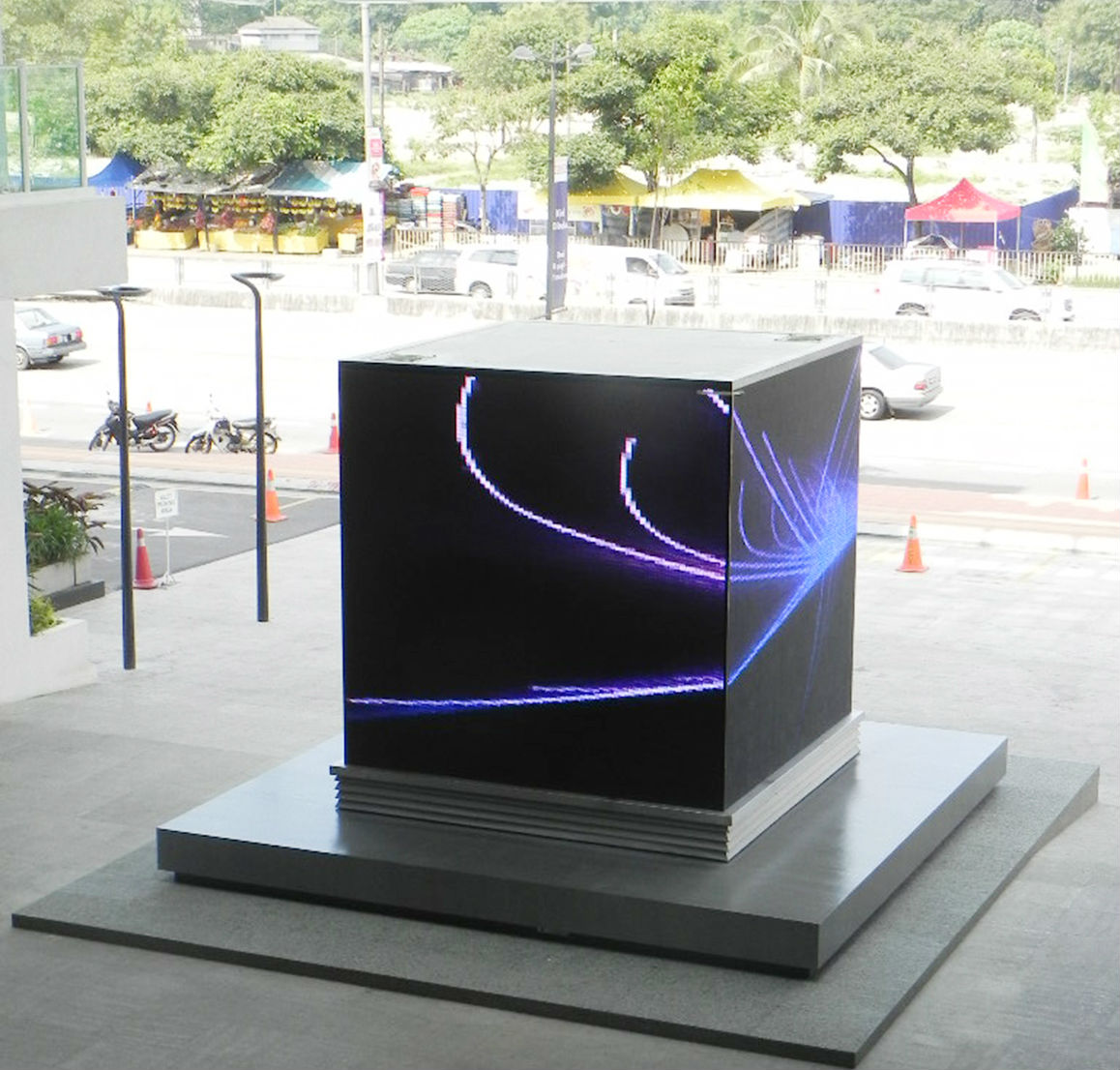 Primo with P10 full color led display 40sqm in Scott Garden Shopping Mall-4.jpg